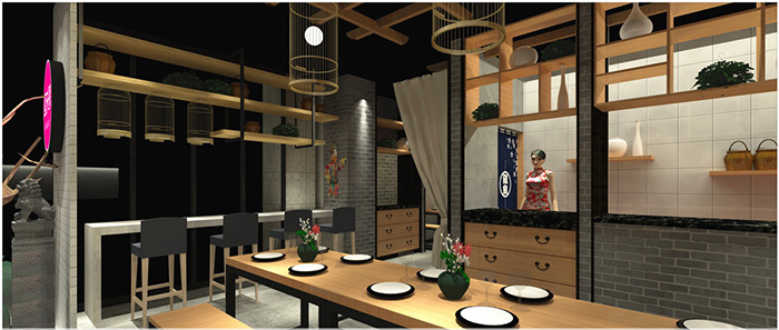 郑州餐饮店装修公司—餐饮店设计根据类型而设计