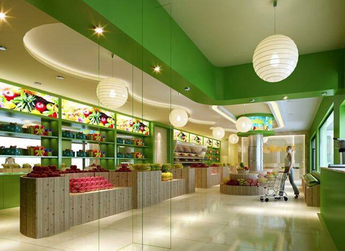 郑州生鲜店设计要根据消费群体的特点—生鲜店装修公司
